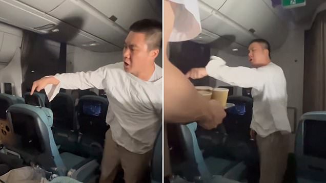 Tensions Escalate Between Passengers on Flight from Singapore to Hong Kong as Dispute Over Reclined Seat Sparks Heated Argument