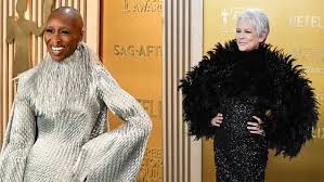 Celebrities Stumble with Fashion Fails as Jamie Lee Curtis, Ali Ahn, and Sasheer Zamata Struggle to Impress at the 2025 SAG Awards in Los Angeles