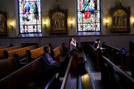 Christianity in the United States is no longer declining as rapidly as before according to new Pew Research Center data