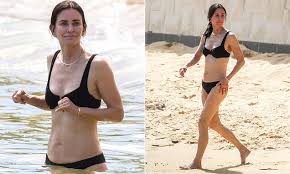 Courteney Cox Stuns in Tiny Bikini as She Enjoys a Relaxing Getaway with Daughter Coco Arquette in Australia