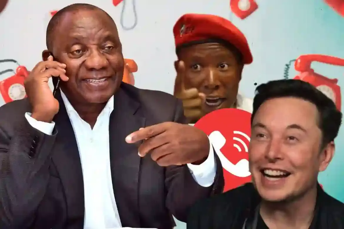 President Cyril Ramaphosa Defends His Engagement with Elon Musk Amid EFF’s Fierce Criticism Over Diplomatic Breach in South Africa