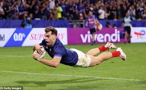 Damian Penaud Aims to Break Serge Blanco’s Try-Scoring Record Against England at Twickenham This Weekend