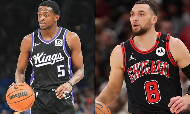 NBA trade frenzy continues as Sacramento Kings send De’Aaron Fox to San Antonio Spurs and land Zach LaVine from Chicago Bulls