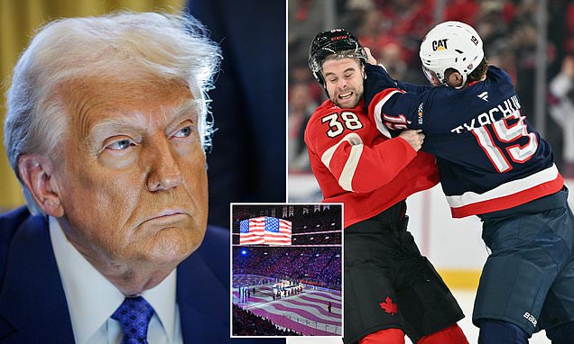 USA and Canada prepare for brutal hockey showdown as Donald Trump backs American players with a call from Washington DC