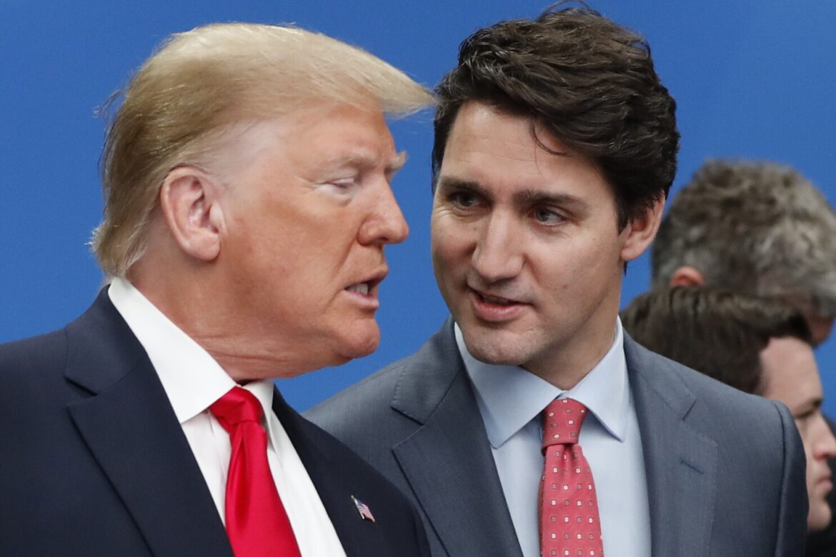 President Donald Trump and Justin Trudeau Engage in Crucial Conversations Amidst Growing Tensions Over New Tariffs on Canadian Imports