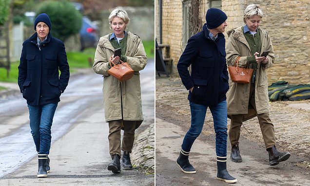 Ellen DeGeneres and Portia de Rossi embrace rural life in the Cotswolds after leaving the United States following political disillusionment