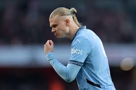 Erling Haaland Sparks Controversy with Gesture After Arsenal’s Convincing Victory Over Manchester City at the Emirates