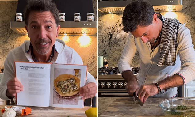 Gino D’Acampo promotes his cookbook on social media while facing misconduct allegations that put ITV under pressure to respond