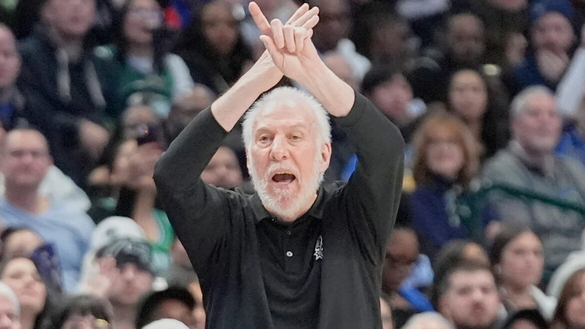 Gregg Popovich announces decision to step away from coaching as San Antonio Spurs continue season under Mitch Johnson