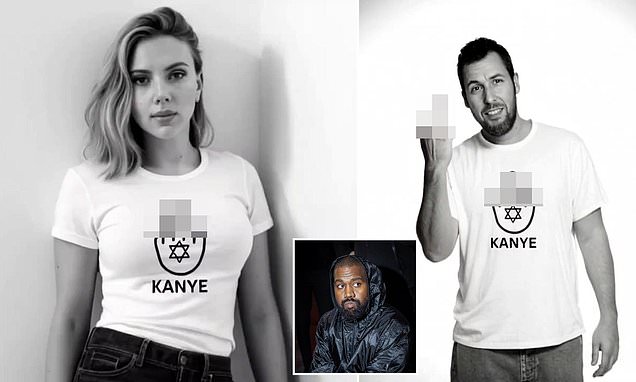 Hollywood celebrities rally to denounce Kanye West as AI-generated video featuring Jewish stars fuels campaign to hold him accountable for hate speech