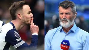 James Maddison Responds to Roy Keane’s Criticism with a Cheeky Celebration After Scoring Match-Winner for Tottenham Against Manchester United