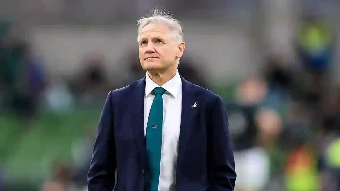 Joe Schmidt Stuns Australian Rugby Fans by Announcing His Departure as Wallabies Head Coach After the 2025 Lions Tour