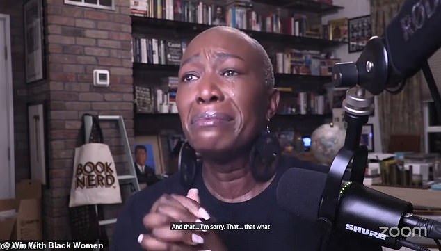 Joy Reid breaks down in tears as she speaks out for the first time after being fired from MSNBC and expresses gratitude despite anger and disappointment