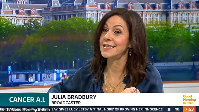 Television Presenter Julia Bradbury Shares How Her Breast Cancer Diagnosis Was Missed Twice and What Saved Her Life During Her Interview on Good Morning Britain