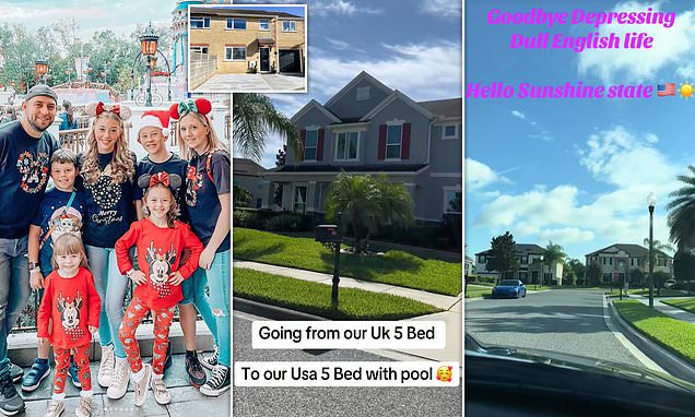 British family frustrated by the weather and cost of living in the UK makes a bold move to Florida in search of sunshine and better opportunities