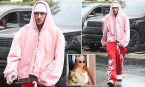 Justin Bieber Spotted Out in Rainy Los Angeles Without Hailey as Marriage Rumors Continue to Swirl