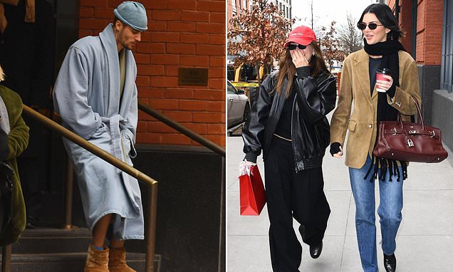 Justin Bieber raises eyebrows by wearing a bathrobe in public as Hailey Bieber shares cryptic Instagram post about resilience and rejection in New York City