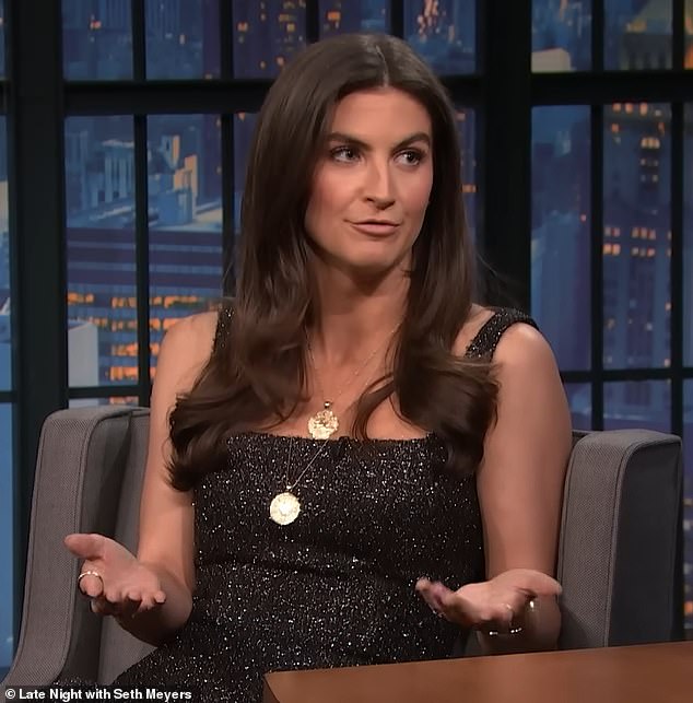 Kaitlan Collins shares exhaustion covering Donald Trump’s unpredictable presidency while discussing nonstop news cycle with Seth Meyers on Late Night