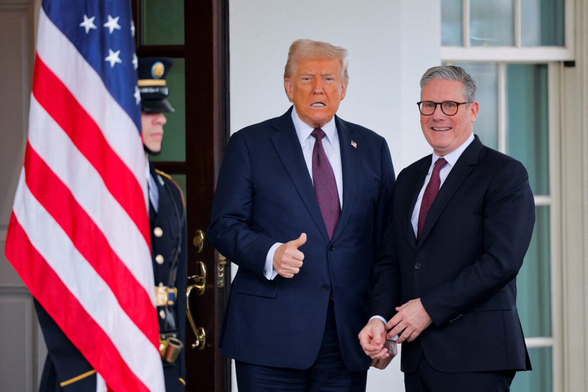 Keir Starmer and Donald Trump navigate diplomatic tensions and find common ground on trade and defense policies during high-stakes White House meeting