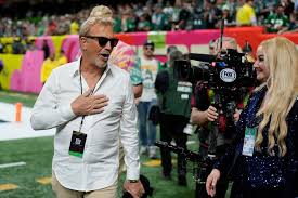 Kevin Costner steals the spotlight at the Super Bowl in New Orleans while mingling with Hollywood stars and fueling romance rumors