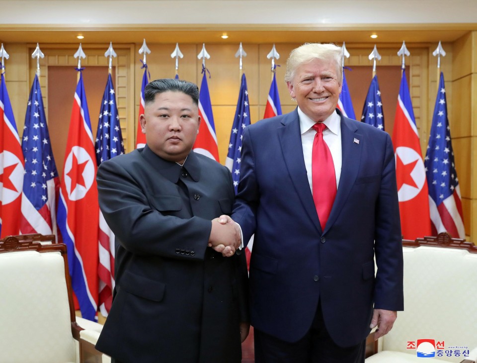 Donald Trump expresses willingness to revive friendship with Kim Jong Un while standing beside Japanese Prime Minister in Washington