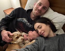 Lily Collins Celebrates Her First Valentine’s Day as a Mom in Los Angeles with Heartwarming Family Photo Featuring Husband Charlie McDowell and Daughter Tove