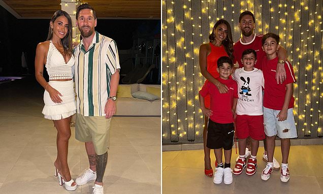 Lionel Messi’s wife Antonela Roccuzzo shuts down speculation about expecting a fourth child in Miami