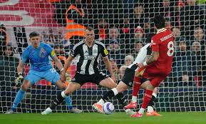 Liverpool battles Newcastle at Anfield as Arsenal faces Nottingham Forest in a pivotal title race showdown