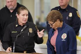 Los Angeles Mayor Karen Bass Fires Fire Chief Kristin Crowley After Devastating Wildfires in the City