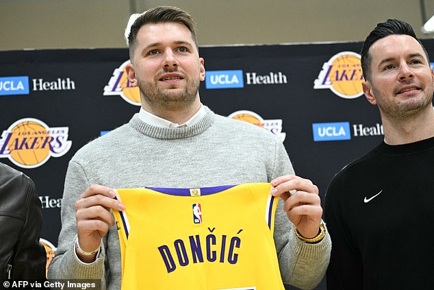 Luka Doncic honors Kobe Bryant and Gianna in heartfelt tribute as he begins his journey with the Los Angeles Lakers after shocking trade