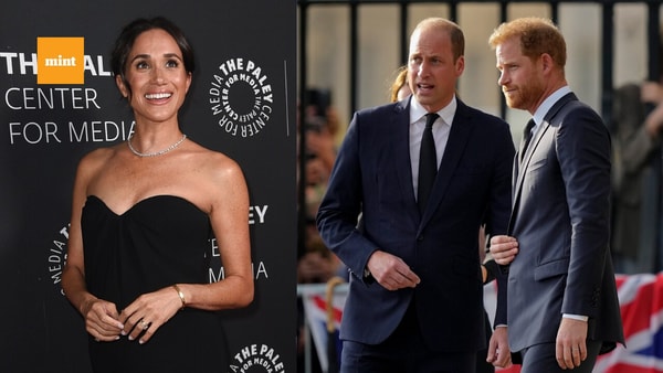 Royal aides reveal Meghan Markle found Prince Harry more relaxed than Prince William and joked about them having different parents while adjusting to royal life