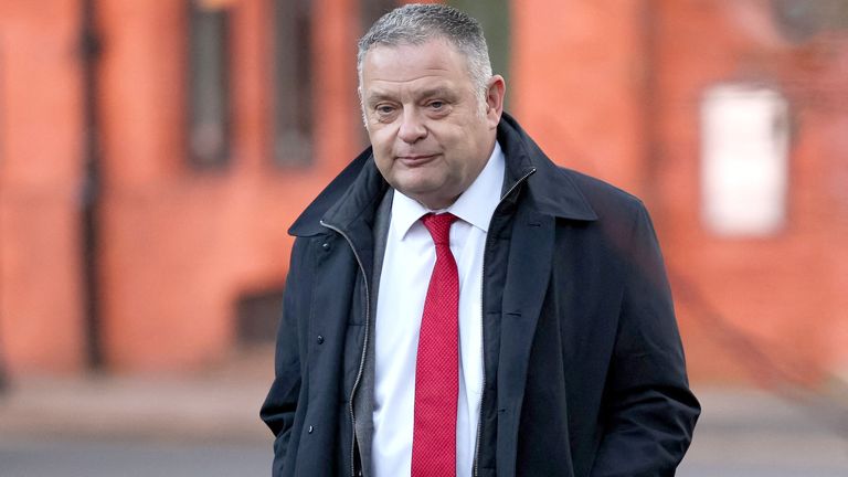 Former Labour MP Mike Amesbury imprisoned after late-night brawl where he repeatedly punched constituent in front of stunned onlookers in Cheshire