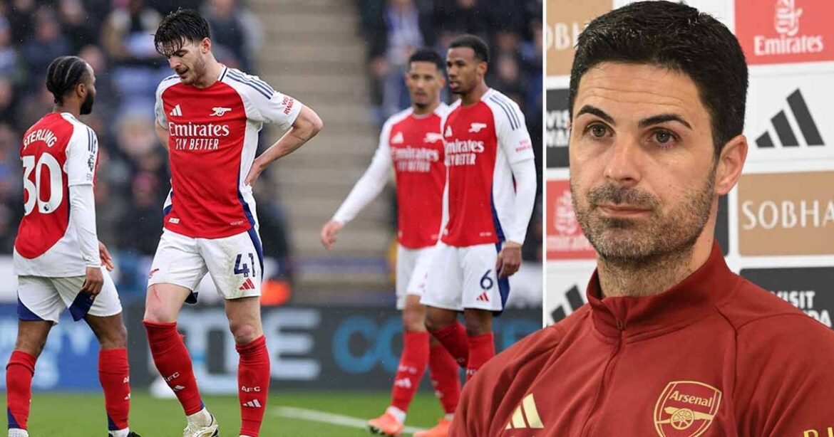 Mikel Arteta defends Arsenal’s resilience and ambition as injuries and red cards threaten their Premier League title hopes in England