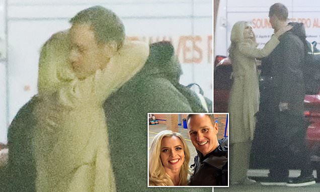 Nadiya Bychkova embraces Dan Walker outside Sheffield venue after emotional reunion during her solo dance show