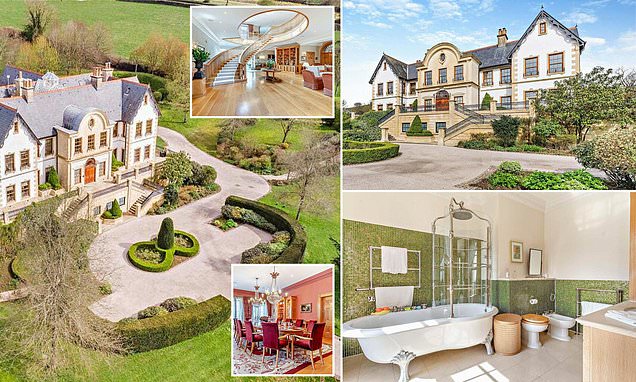 Grand countryside estate built by pie tycoon Peter Thomas put on the market as Wales’ most expensive home at £8 million