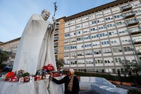 Pope Francis Continues Treatment at Gemelli Hospital in Rome While Marking Third Anniversary of Russia’s Invasion of Ukraine