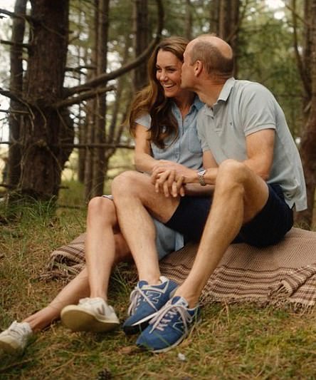 Princess Kate and Prince William express their love on Valentine’s Day with an emotional social media tribute featuring a summer photo from Sandringham