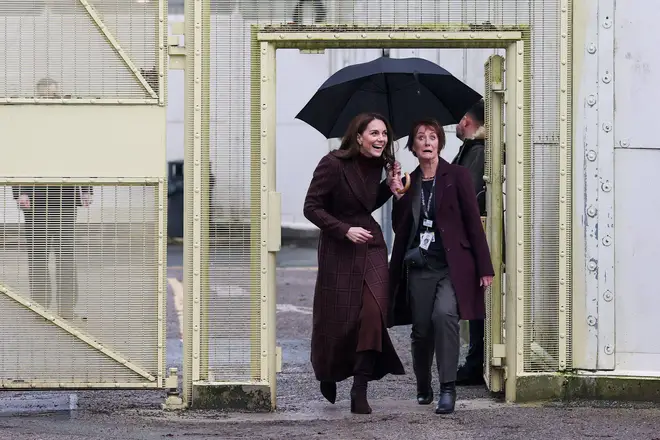 Princess Kate continues her commitment to early years advocacy by meeting mothers and babies inside the prison walls of HMP Styal in Cheshire