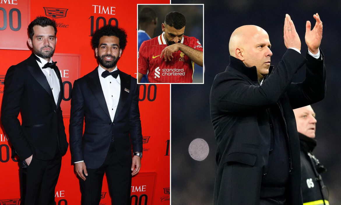 Mohamed Salah’s agent praises Liverpool manager Arne Slot in rare social media comment amid growing speculation about star’s future at Anfield