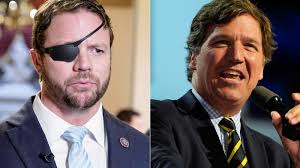 Republican Congressman Dan Crenshaw Threatens Tucker Carlson During Interview in London After Heated Criticism of His Ukraine Stance