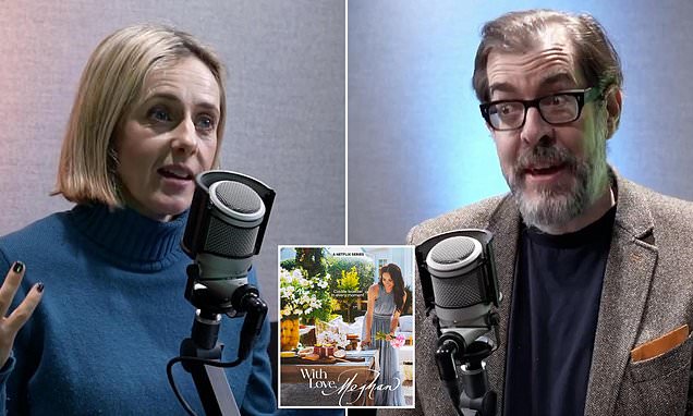 British media personalities Richard Osman and Marina Hyde slam Meghan Markle’s Netflix show With Love Meghan for its artificial farm-to-table theme and influencer-style branding