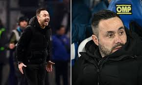 Roberto De Zerbi Vows Never to Coach in France Again After Marseille Suffers a Devastating 3-0 Loss to Auxerre