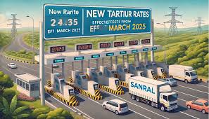 SANRAL Announces a 4.84% Increase in South Africa’s Toll Fees Starting on 1 March 2025