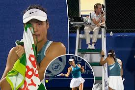 Security and Tennis Authorities Act Swiftly to Remove Fixated Fan from Crowd During Emma Raducanu’s Dubai Match