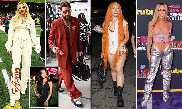 Super Bowl 2025 fashion blunders take center stage as celebrities bring both daring and disappointing looks to New Orleans