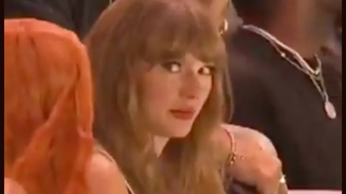 Taylor Swift’s unexpected Super Bowl side-eye moment after crowd boos her turns into a hilarious meme on social media