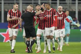 Theo Hernandez’s Red Card Leaves AC Milan Crushed and Out of Champions League Round of 16 After Defeat to Feyenoord