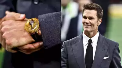 Tom Brady steals the spotlight during his first Super Bowl broadcast in New Orleans with a luxurious gold watch encrusted with 338 diamonds worth $740,000