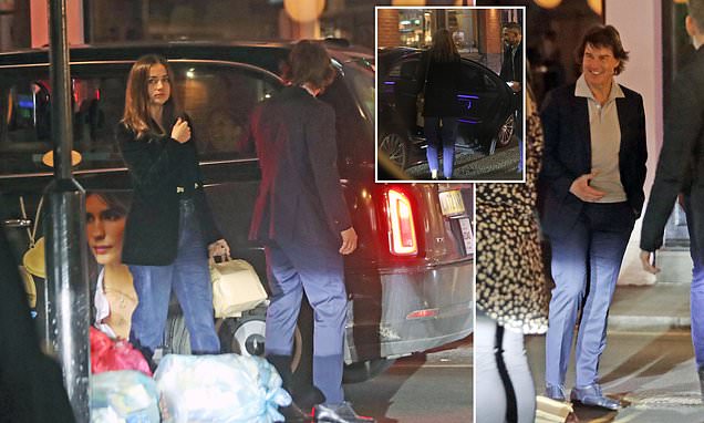 Tom Cruise and Ana de Armas spark curiosity with friendly Valentine’s Day dinner in Soho as fans flood the streets to catch a glimpse