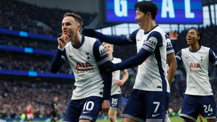 Tottenham secures narrow victory over Manchester United with Maddison’s crucial goal in hard-fought Premier League clash at Tottenham Hotspur Stadium